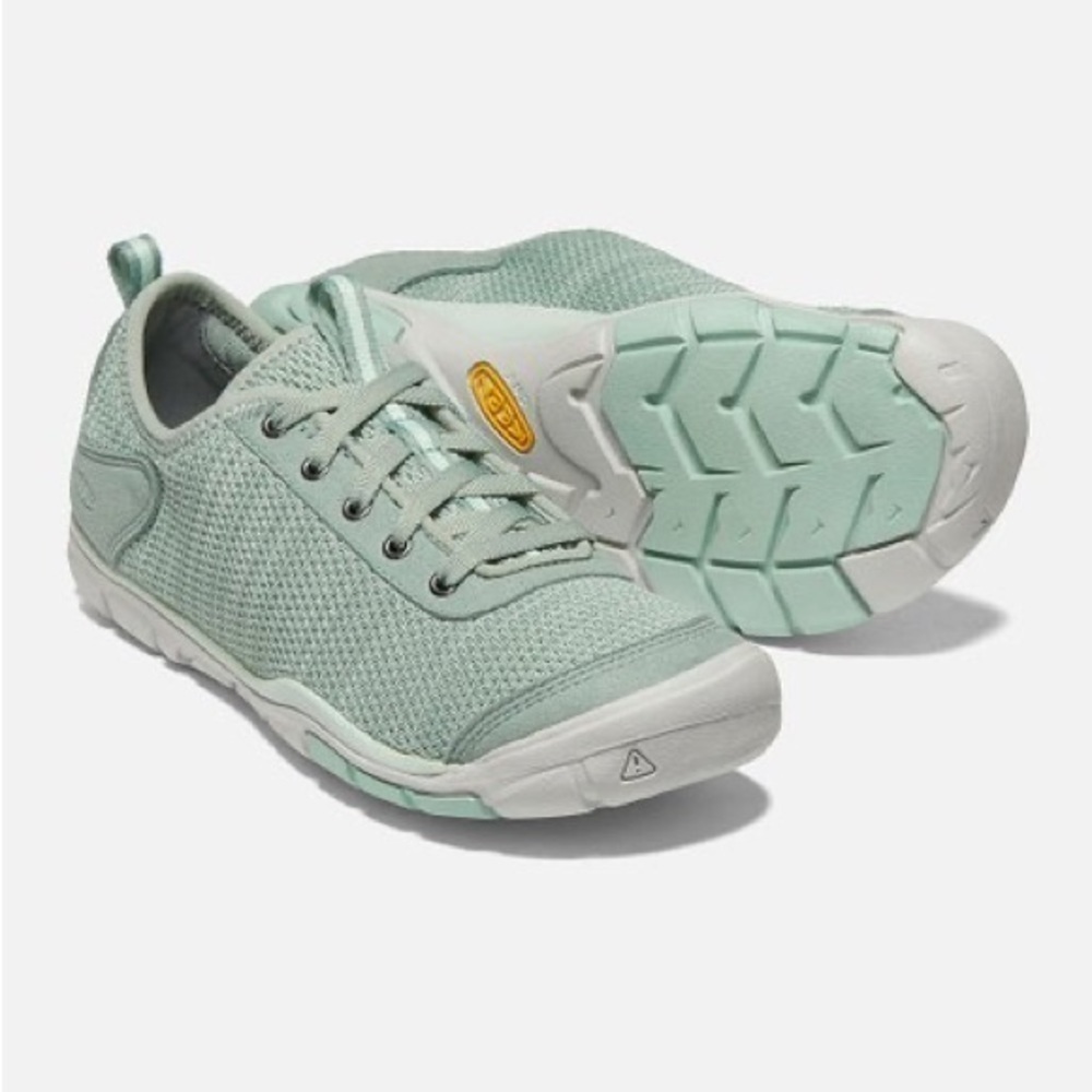 Keen Hush Knit Sneakers Mint Green Size 7 - Picture 11 of 11